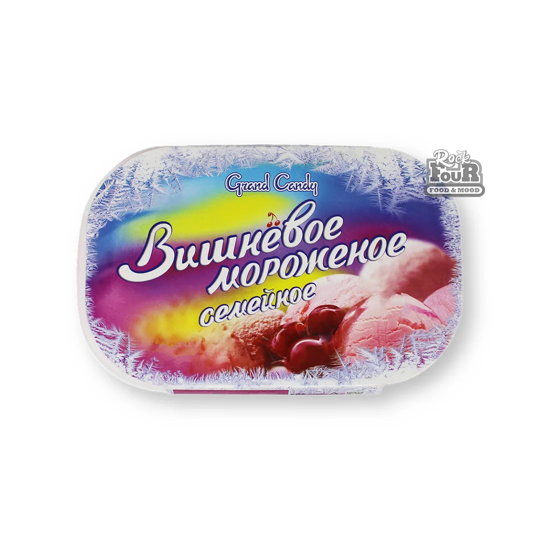 Պաղպաղակ «Grand Candy Ընտանեկան» բալի համով 500գ